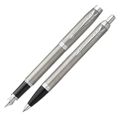 Parker - Parker IM SS CT Dolma Kalem Tükenmez Kalem  Kılıflı Duo Set