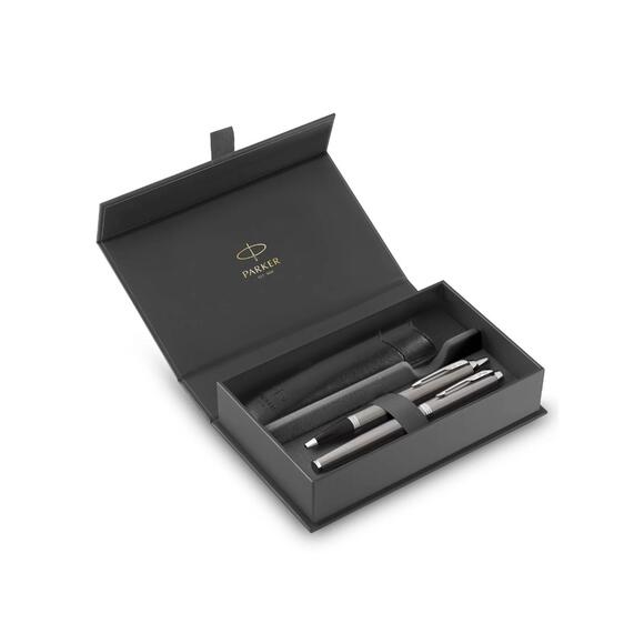 Parker IM SS CT Dolma Kalem Tükenmez Kalem  Kılıflı Duo Set