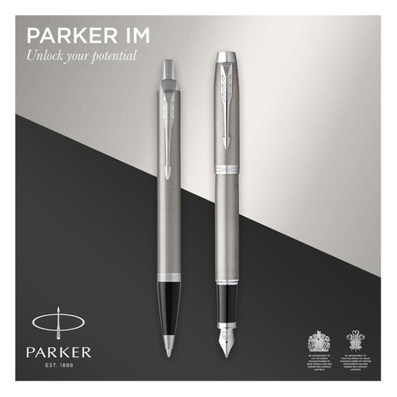 Parker IM SS CT Dolma Kalem Tükenmez Kalem  Kılıflı Duo Set