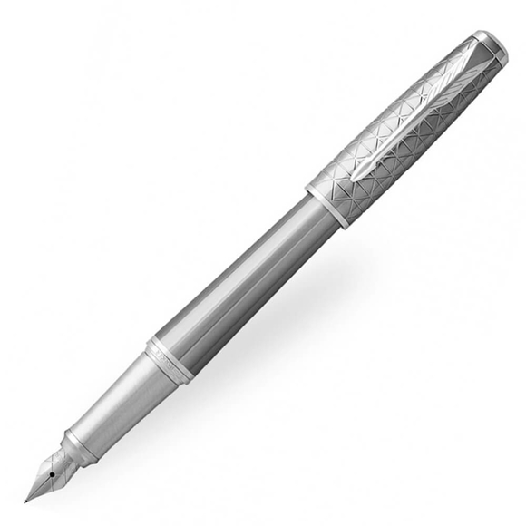 Parker Urban CT Dolma Kalem Premium Gümüş Yaldız Gri 1931603