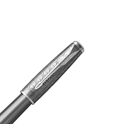 Parker Urban Premium CT Roller Kalem Gümüş Yaldız Gri 1931586 - Thumbnail