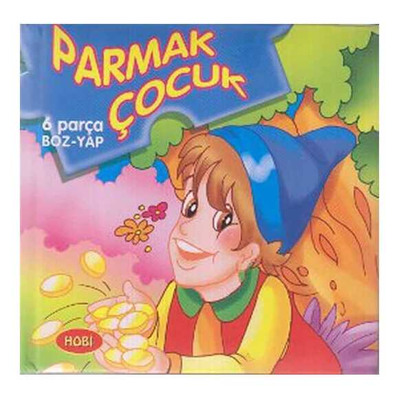 Parmak Çocuk 6 Parça Boz Yap