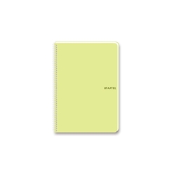 Pastello 80 Yp. Spralli PP Kapak Kareli Defter 540932-99 A4 - Thumbnail