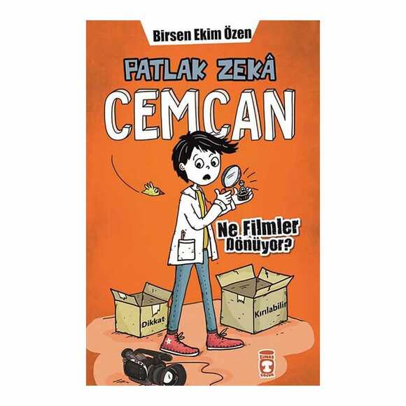 Patlak Zeka Cemcan - Ne Filmler Dönüyor (Fleksi Cilt)