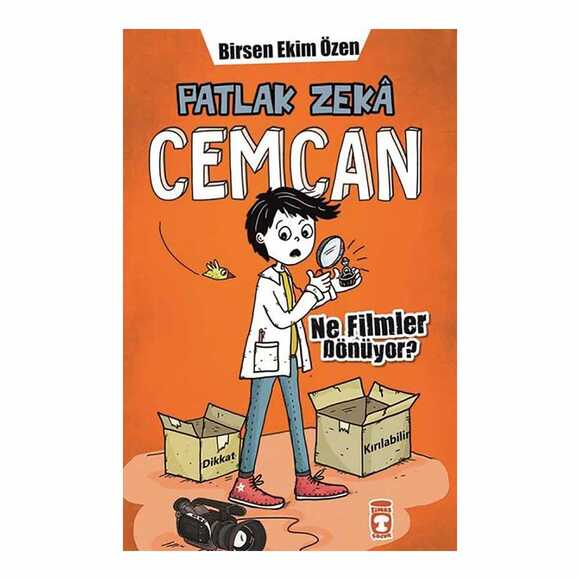 Patlak Zeka Cemcan - Ne Filmler Dönüyor (Fleksi Cilt)