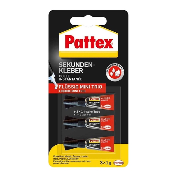 Pattex Süper Gl Mını Trıo 3X1g 1943764