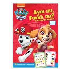 Paw Patrol Aynı mı, Farklı mı? - İlk Faaliyet Kitabım - Thumbnail