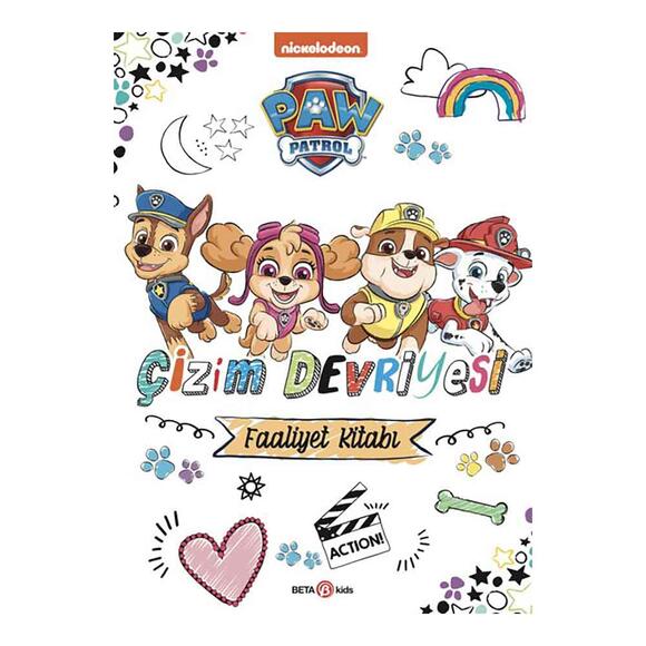 Paw Patrol Çizim Devriyesi Faaliyet Kitabı