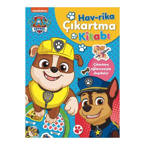 Paw Patrol - Hav-rika Çıkartma Kitabı