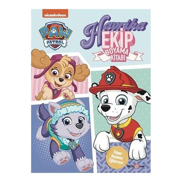 Paw Patrol Havrika Ekip Boyama Kitabı