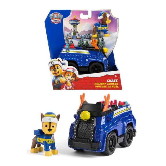 Paw Patrol Holiday Cruiser Figür ve Kurtarma Aracı S01008371