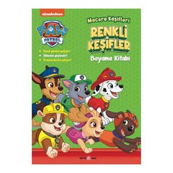 Paw Patrol Macera Kaşifleri Renkli Keşifler Boyama Kitabı - Thumbnail