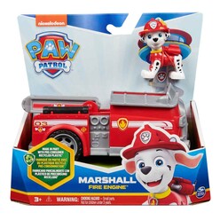 Markasız Oyuncak - Paw Patrol Marshall İtfaiye Arabası ve Figür Seti