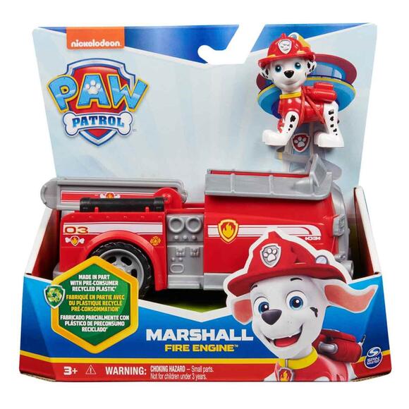 Paw Patrol Marshall İtfaiye Arabası ve Figür Seti
