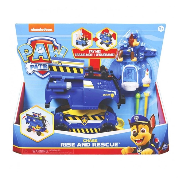 Paw Patrol Rise ve Rescue Kurtarma Araçları