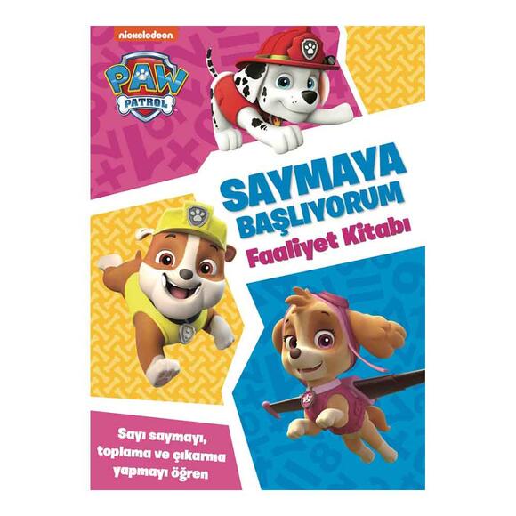 Paw Patrol - Saymaya Başlıyorum Aktivite Kitabı
