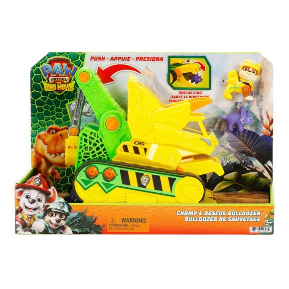 Paw Patrol The Dino Movie Chomp ve Kurtarma Buldozeri S01011393