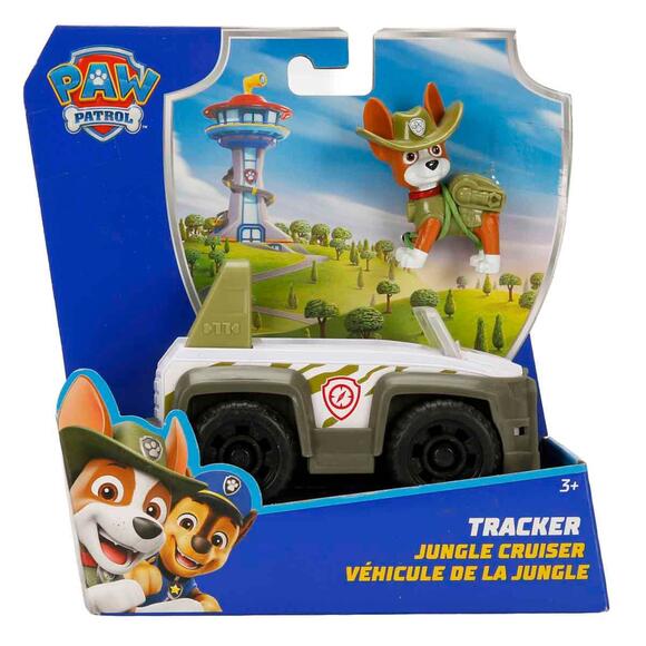 Paw Patrol Tracker Jungle Cruiser Araç ve Figür Seti