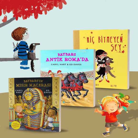 Pearson Set 3 Kitap Hiç Bitmeyen Şey, Baybars Antik Roma'da, Baybars'ın Mısır Macerası