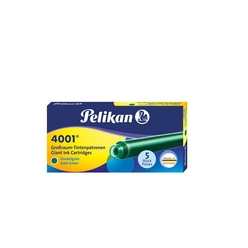 Pelikan - Pelikan 5’li GTP5 Uzun Kartuş Koyu Yeşil
