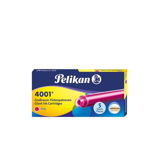 Pelikan 5’li GTP5 Uzun Kartuş Pembe