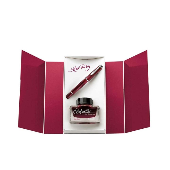 Pelikan GS-M205 Star Ruby Dolma Kalem Mürekkep Set M