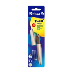 Pelikan P457 Twist Bronz Dolma Kalem Blisterli - Thumbnail