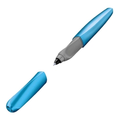 Pelikan P457 Twist Frosted Blue Roller Kalem Blisterli - Thumbnail