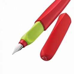 Pelikan P457 Twist Kırmızı Yeşil Dolma Kalem Blisterli - Thumbnail
