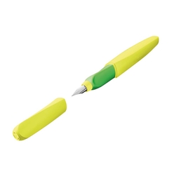 Pelikan P457 Twist Neon Yellow Dolma Kalem Blisterli - Thumbnail