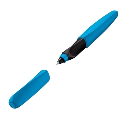 Pelikan P457 Twist Petrol Blue Roller Kalem Blisterli - Thumbnail