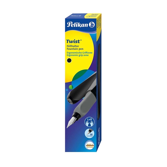 Pelikan P457 Twist Siyah Dolma Kalem 