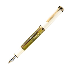 Pelikan Souveran Serisi M400 Tortoiseshell White Dolma Kalem - Thumbnail