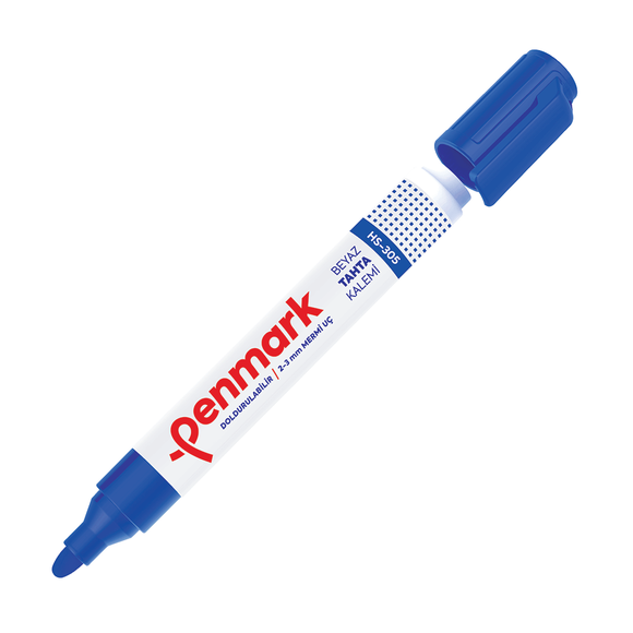 Penmark Beyaz Tahta Kalemi Mavi