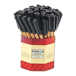 Pensan - Pensan Tükenmez Kalem Ofispen 60Lı Kutu Siyah 1010