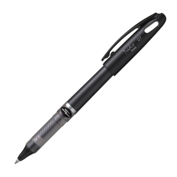 Pentel EnerGel Tradio Likit Mürekkepli Roller Kalem 0.7 mm Yedekli Siyah BL117A-AX