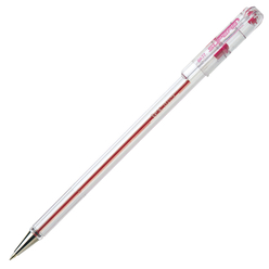 Pentel Yağ Bazlı Roller Kalem 0.7 mm Kırmızı BK77-B - Thumbnail