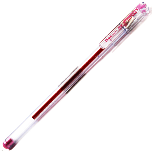 Pentel Yağ Bazlı Roller Kalem 0.7 mm Pembe BK77-P