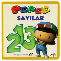 Pepee Küçük Boy Sürgülü Kitap (Sayılar) - Thumbnail
