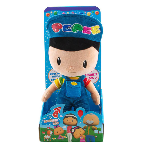 Pepee Sesli Peluş Figür 35 cm