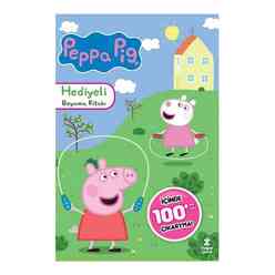 Peppa Pig - Hediyeli Boyama Kitabı - İçinde 100’den Fazla Çıkartma - Thumbnail