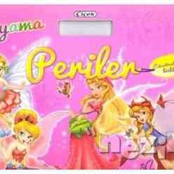 Çiçek Yayınları - Periler / Boyama - Çıkartmalı Kitap
