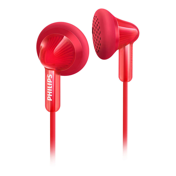 Philips Colorwave Ear-Bud Kulaklık Kırmızı SHE3010RD/00
