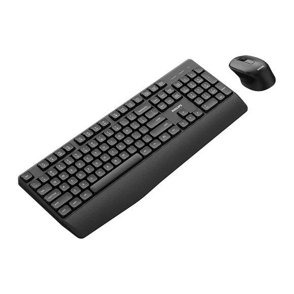 Philips Klavye+Mouse Set Kablosuz Q Türkçe Siyah SPT6348B