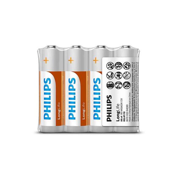 Philips LongLife AA 4’lü Kalem Pil R6L4F/10