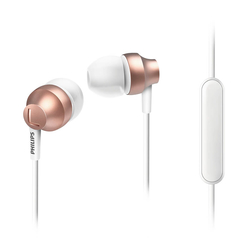 Philips Mikrofonlu Kulakiçi Kulaklık Altın SHE3855RG/00 - Thumbnail