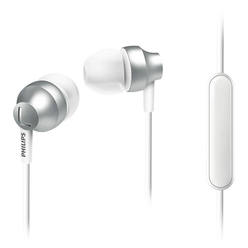 Philips Mikrofonlu Kulakiçi Kulaklık Gümüş SHE3855SL/00 - Thumbnail