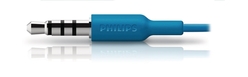 Philips Mikrofonlu Kulakiçi Kulaklık Mavi SHE3595BL - Thumbnail