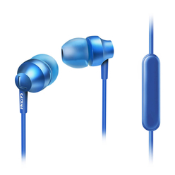 Philips Mikrofonlu Kulakiçi Kulaklık Mavi SHE3855BL/00 - Thumbnail