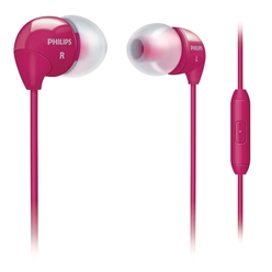 Philips Mikrofonlu Kulakiçi Kulaklık Pembe SHE3595PK - Thumbnail